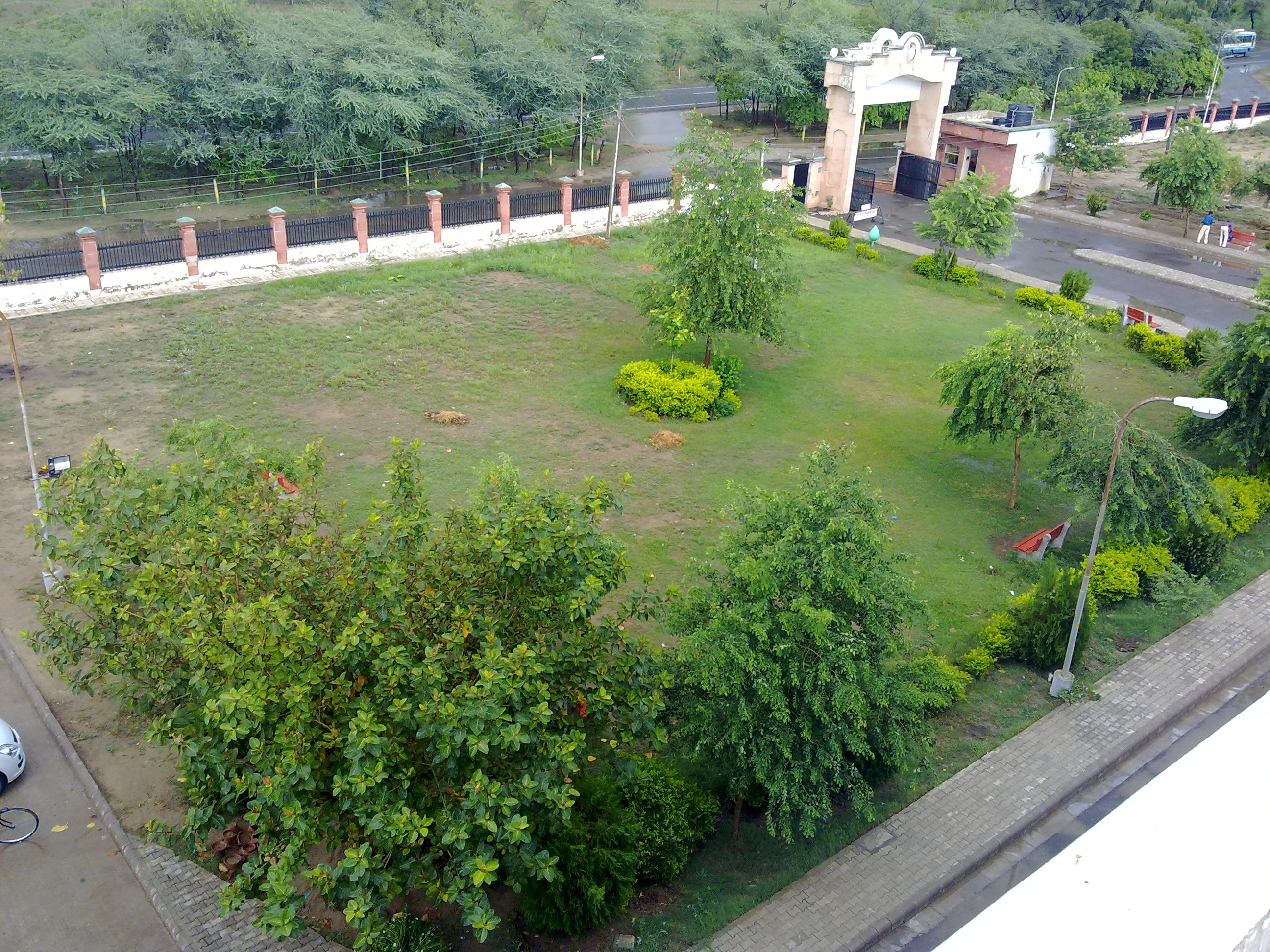 View of the college
