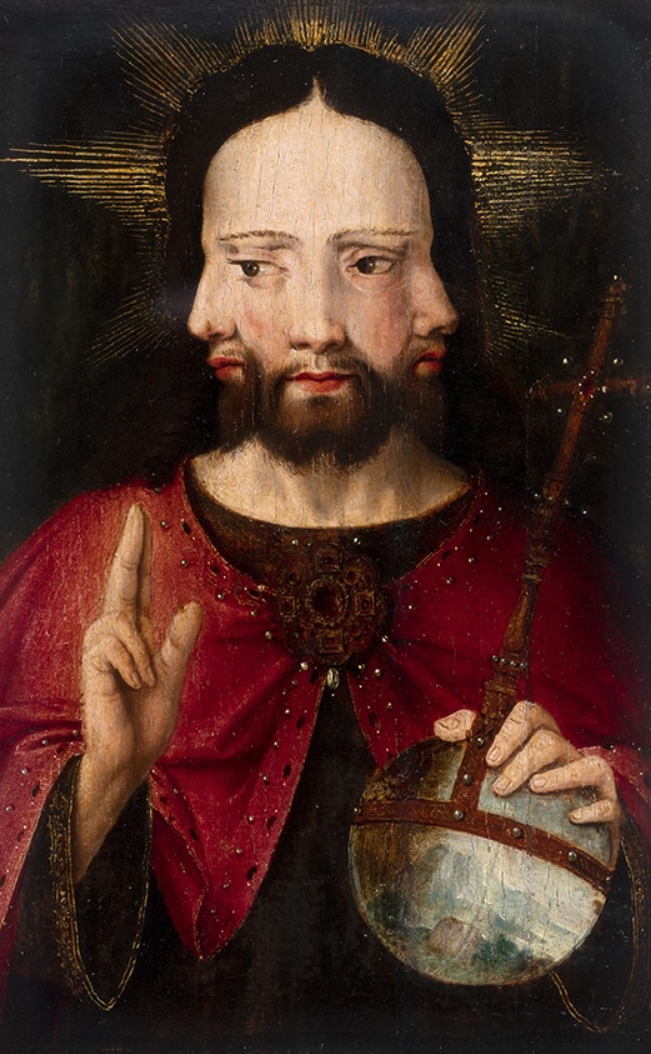 Trifacial Trinity (Flemish master, )