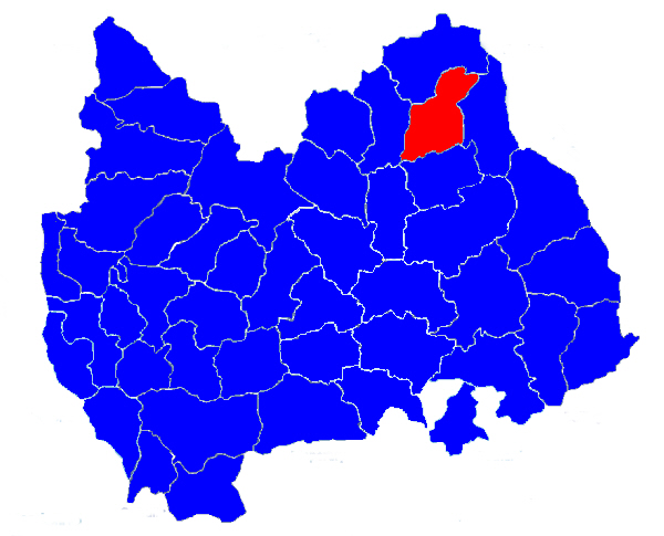 Location of Loughmore-Castleiney parish in Cashel and Emly