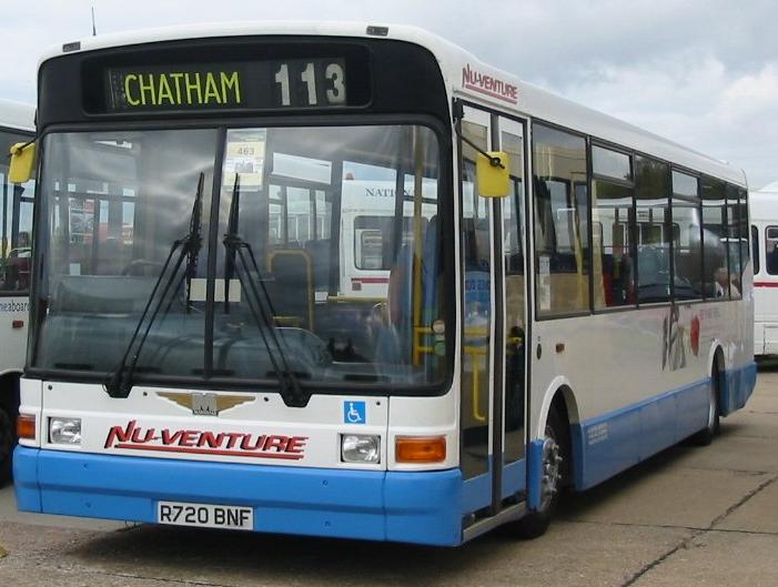 Marshall Capital bodied Dennis Dart in March 2008 in Nu-Venture's previous livery