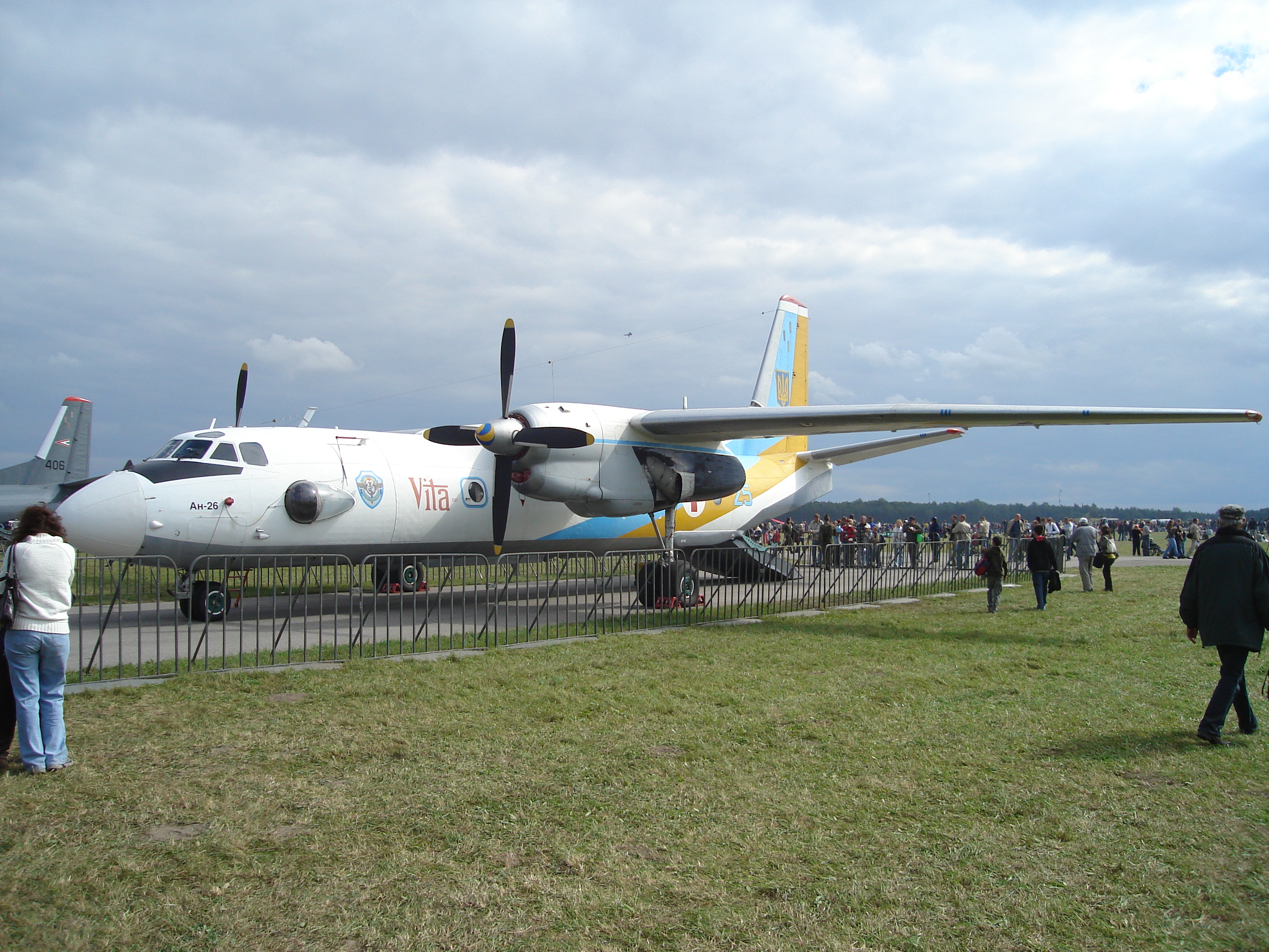 Antonov An-26 at the Radom Air Show
