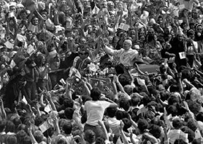 Pope John Paul II in Poland in 1979