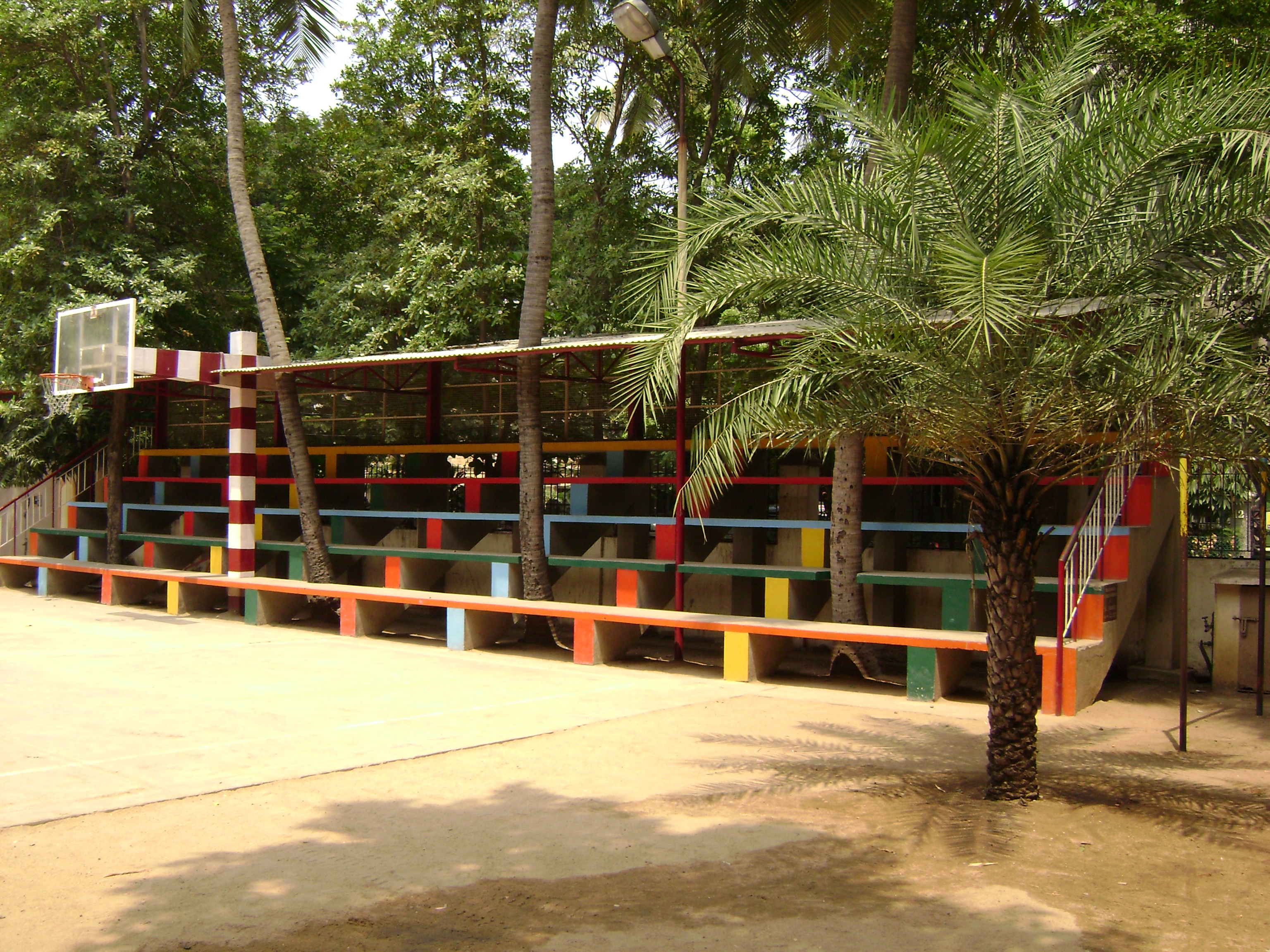 Mini stadium in Loyola School