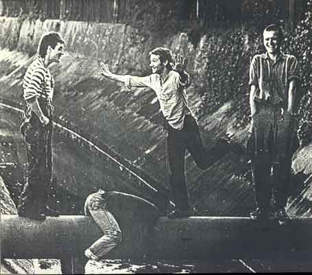 The Waltons: (L-R) Tony Walton, O.B. Quiet, Hank Torso and Dave Cheesybits