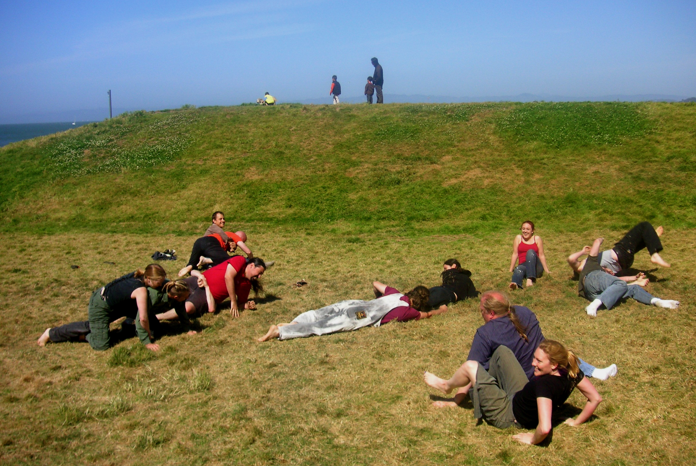 Wink being played at Crissy Fields, San Francisco, CA, United States in 2007