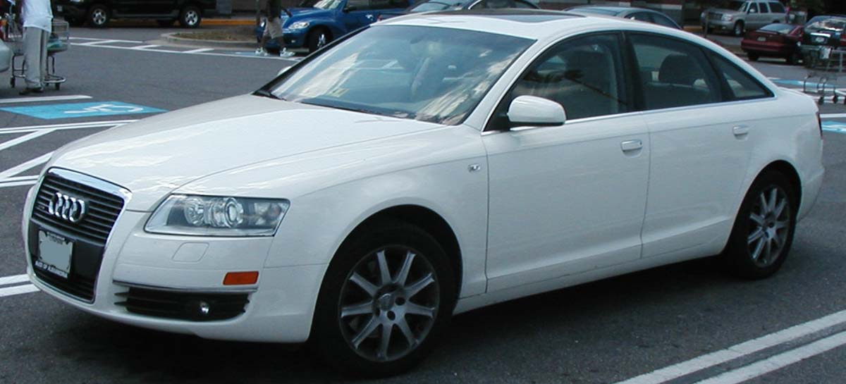 An example of an Audi product: the A6