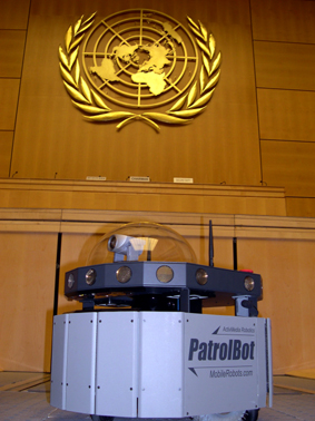 PatrolBot Brings Intelligent Robotic Surveillance to the United Nations (Courtesy MobileRobots Inc) 
