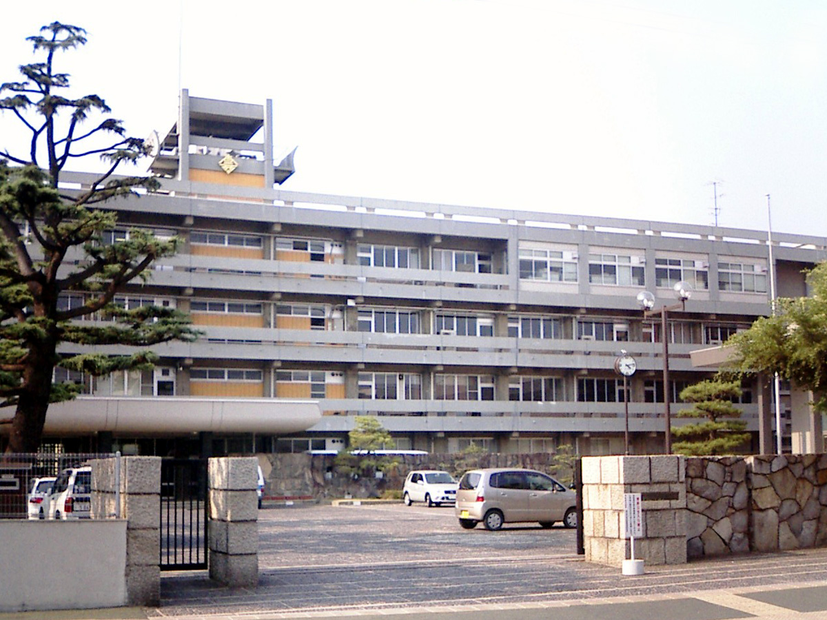 Takamatsu Commercial High School, located in Takamatsu, Kagawa Prefecture, Japan.