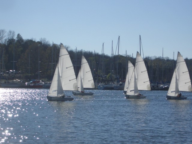 Vanderbilt Sailing Club Homecoming Regatta in 2004.