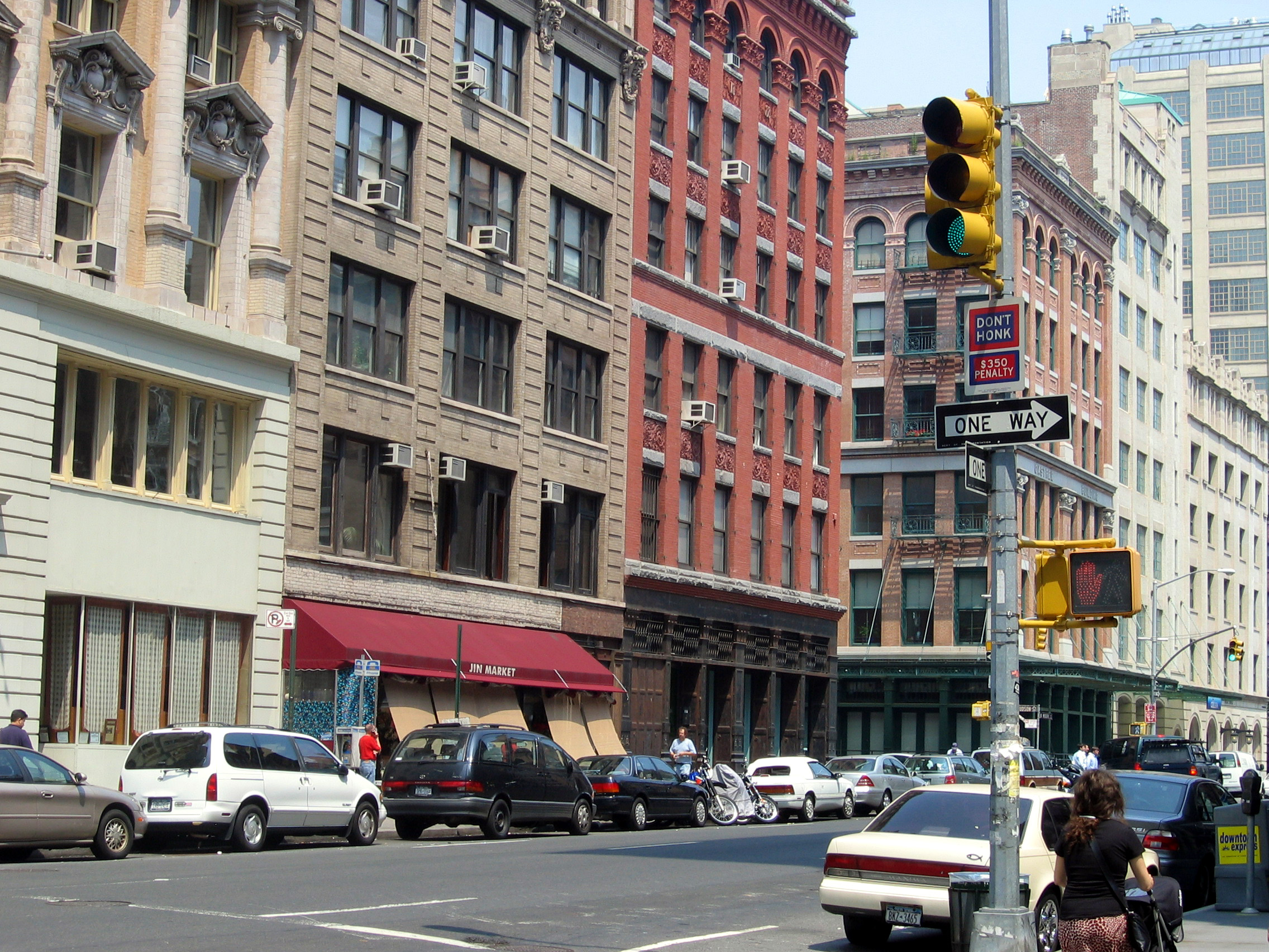 TriBeCa in New York City. TriBeCa in New York City.
