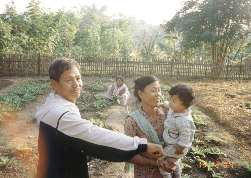 A family from Rasu Kami. Picture by Pankaj Debbarma