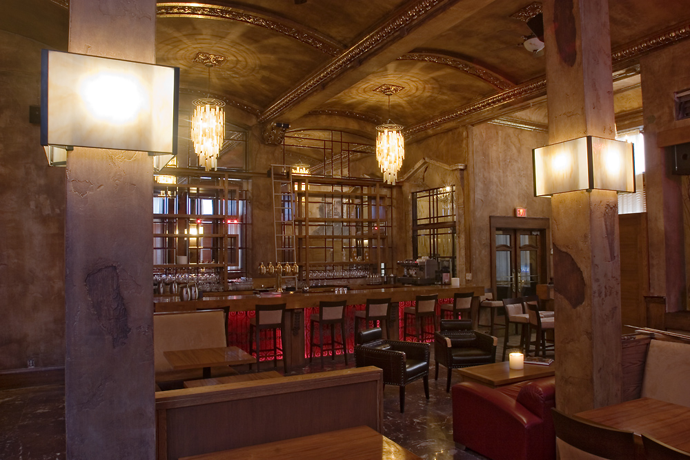 Century Restaurant, a view of the bar.