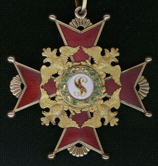 Imperial Russian Order of St.Stanislas, Grand Cross (about 1860)