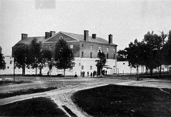 Old Brick Capitol (about 1861)