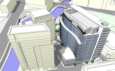 Blue Cross & Blue Shield's proposed headquarters