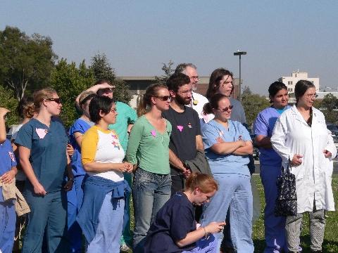 Touro student demonstration. 11 Sept 2006