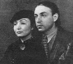 Amos with his wife Margit Anna in the 1930s