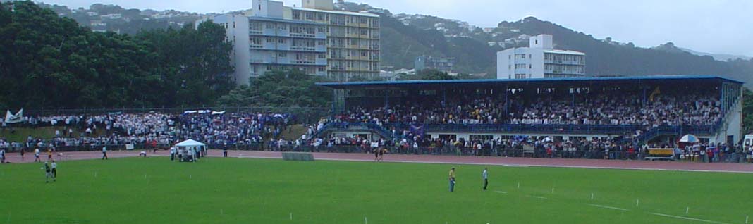 The four colleges on the banks & stands of Newtown Park. The four colleges on the banks & stands of Newtown Park.