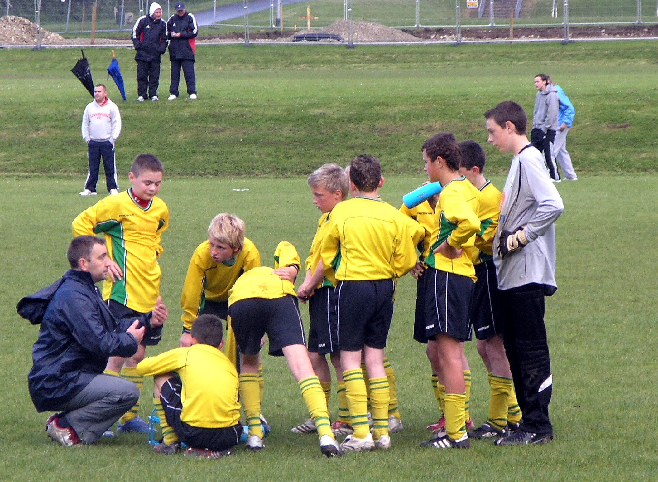 Foyle Harps under 13s, cup match, Saint Columbs Park, Derry. May 2007