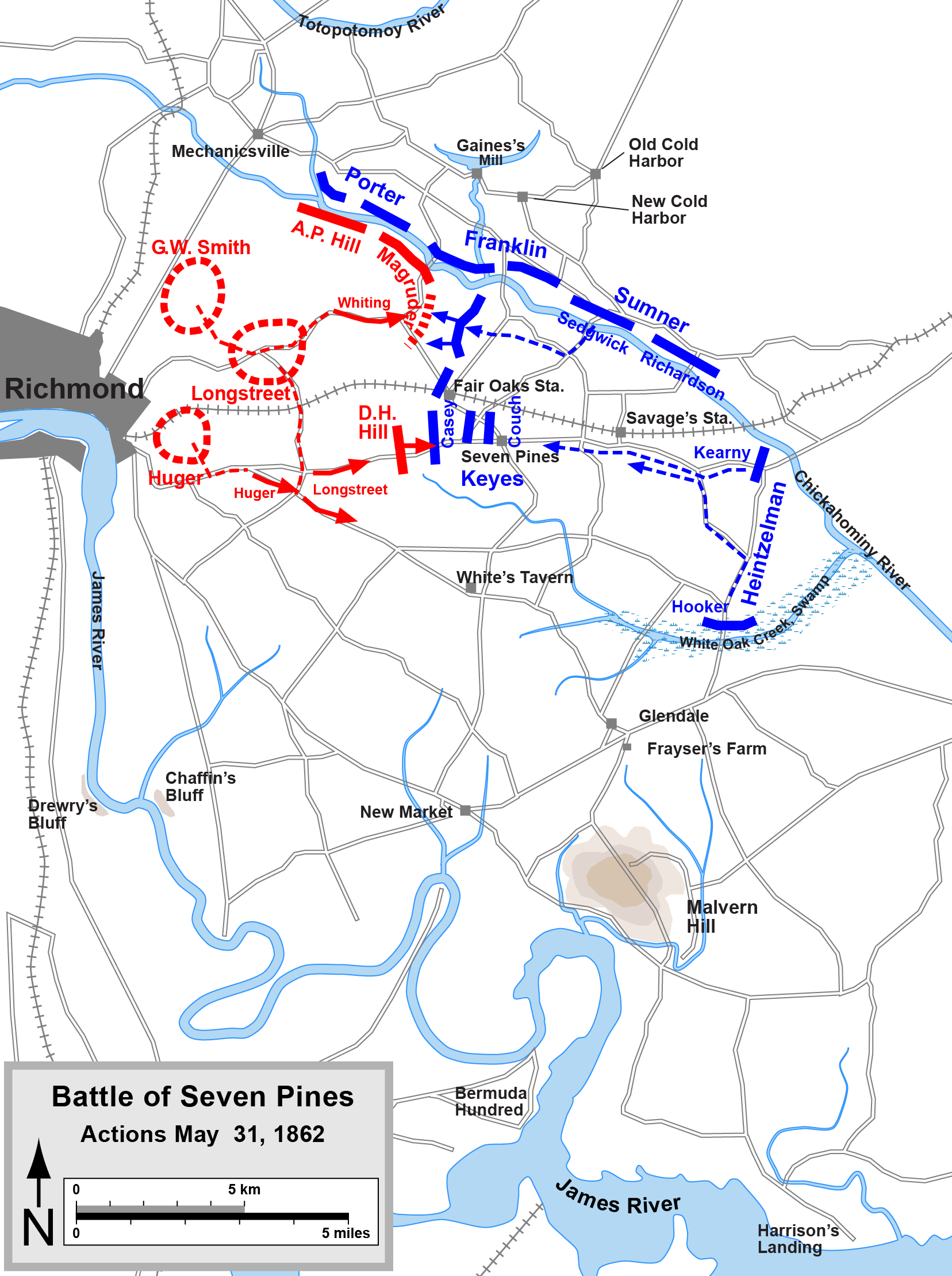 Battle of Seven Pines Battle of Seven Pines