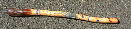 The Didgeridoo instrument of the Indigenous Australians