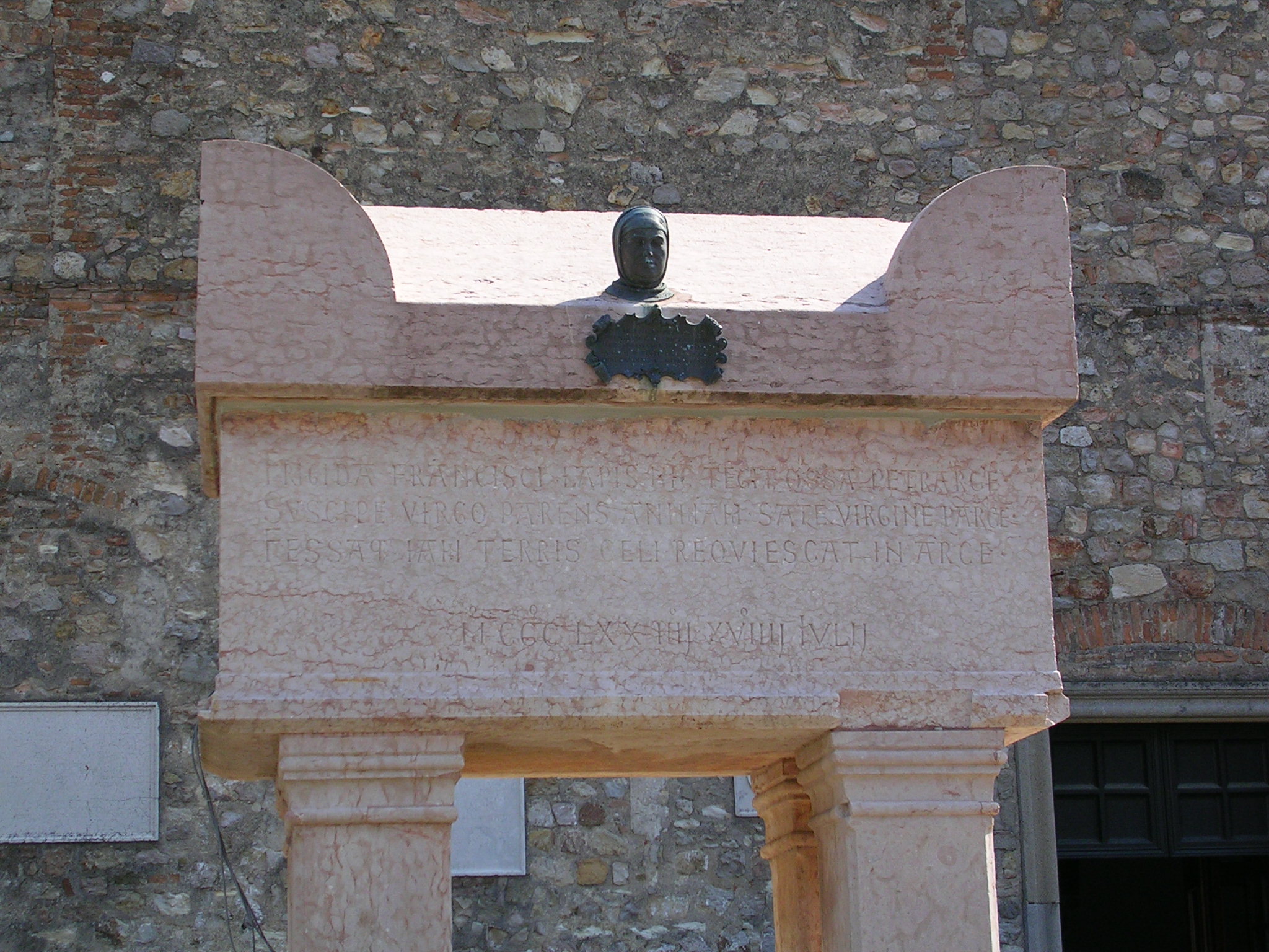 Petrarch's Tomb in Arquà Petrarca. Petrarch's Tomb in Arquà Petrarca.
