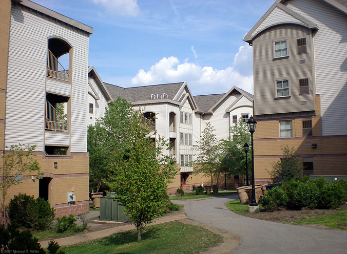 Bouquet Gardens, are garden-style apartment-type residence buildings on the campus of the University of Pittsburgh.
