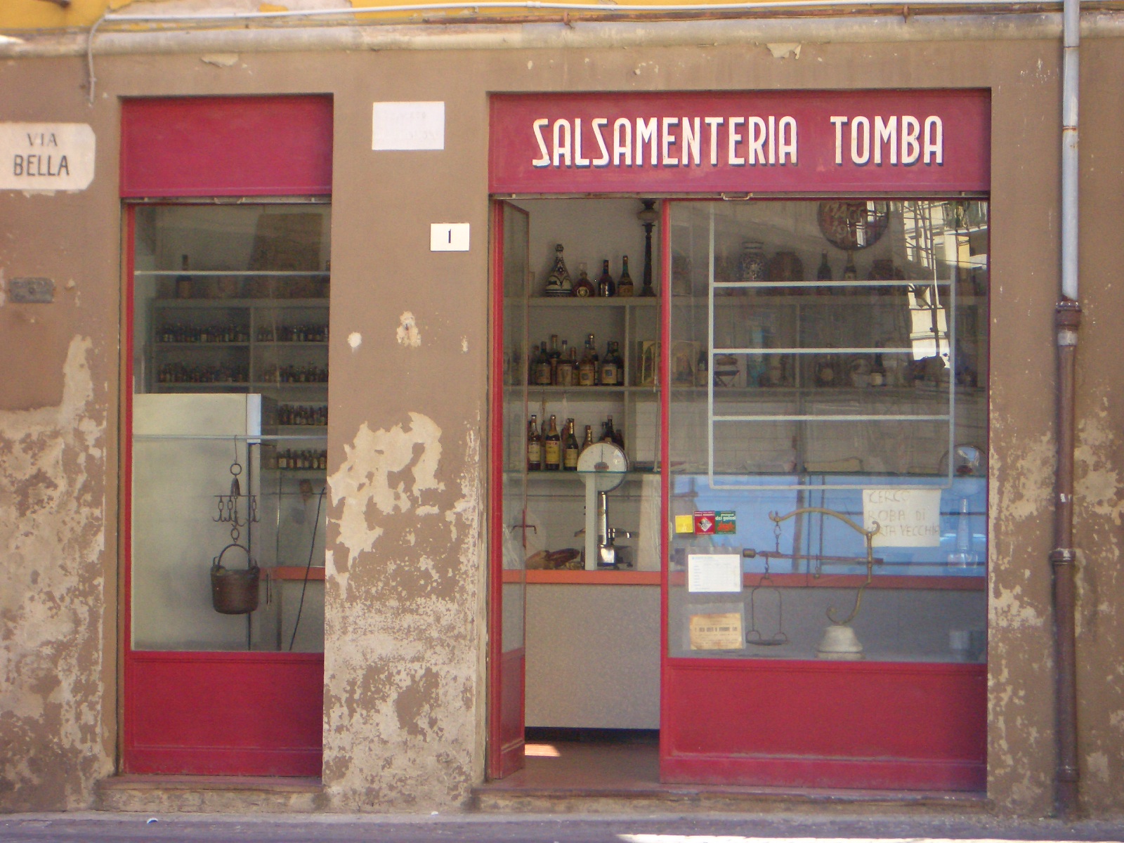 Salsamenteria Tomba in Forlì.The
