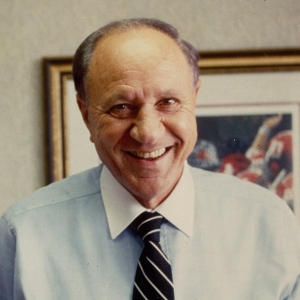 Herman Maisel pictured in his office on Moffet Road