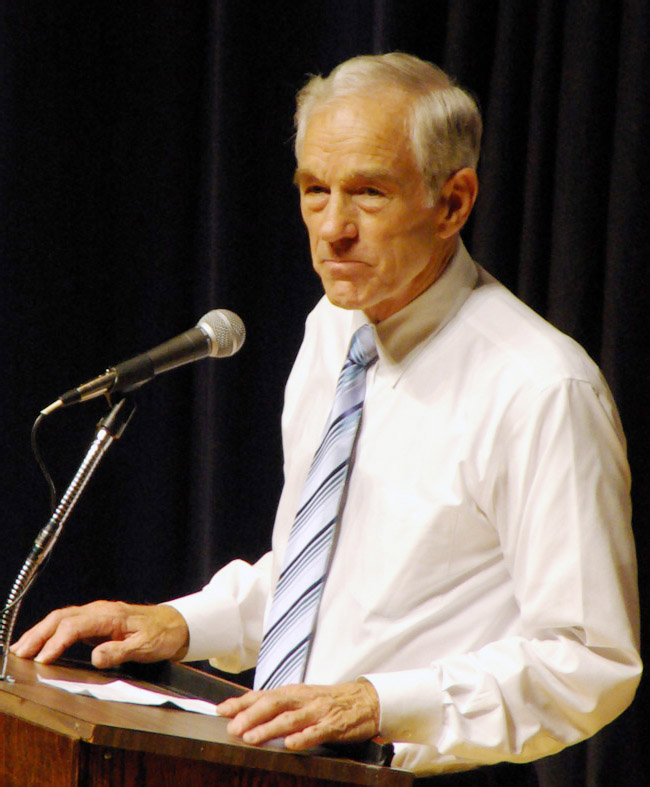 |200px|right|Congressman Ron Paul has won three straw polls in New Hampshire (one a multiparty poll), with up to 73% of the vote.