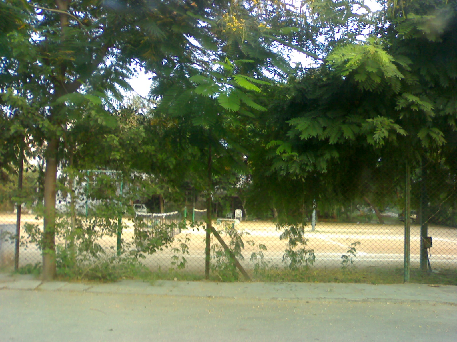 Park View's Tennis court
