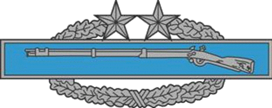 Combat Infantryman Badge, 3rd Award. Combat Infantryman Badge, 3rd Award.