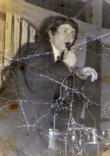 Wes Paul at The Willow Club, Toxteth performing the P.J. Proby number 'Somewhere'. December 1965.