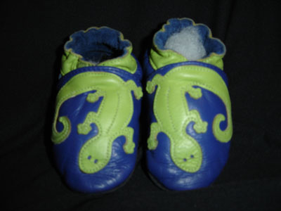 Robeez Gecko Design