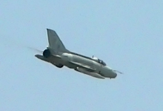 The Chengdu J-7 was used by both sides of the conflict