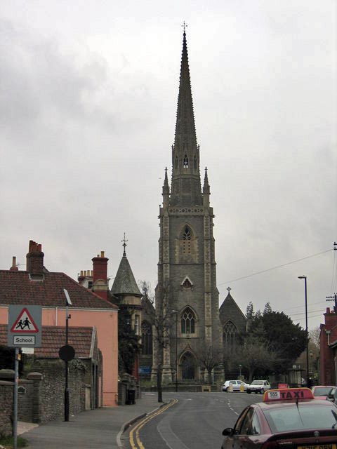 Stapleton Church on the B4058