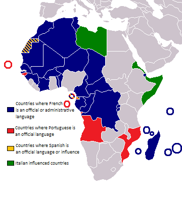 Romance languages in Africa