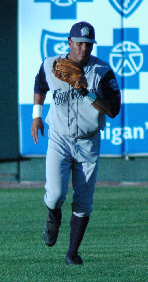 Ramírez with the Fort Wayne Wizards, San Diego Padres Single-A affiliate, on August 31, 2005