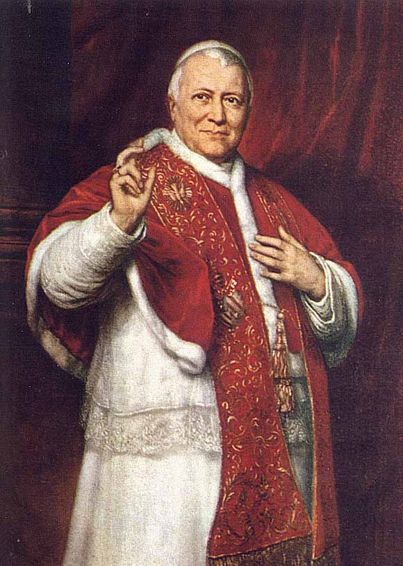 Pope Pius IX (1846-1878) In 1847 an Accomodamento, a generous but short-lived agreement was reached, by which Russia allowed the Pope to fill vacant Episcopal Sees of the Latin rites both in Russia and the Polish and Lithuanian provinces of Russia.