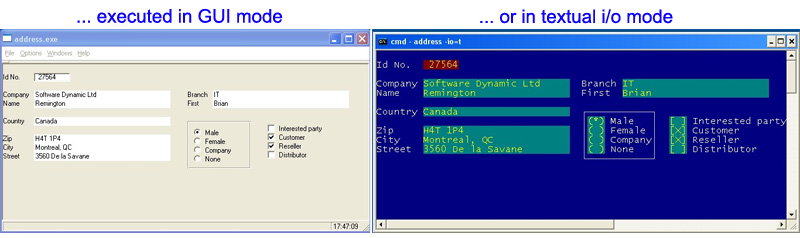 Screenshot of Visual FlagShip Screenshot of Visual FlagShip