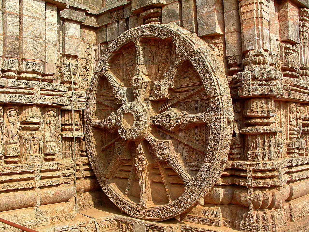 Wheel of Konark Sun Temple