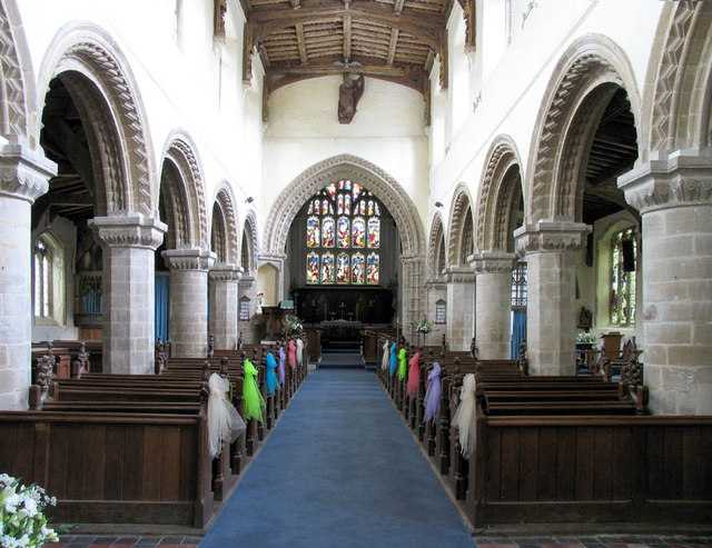 All Saints, Walsoken, Norfolk - East end.