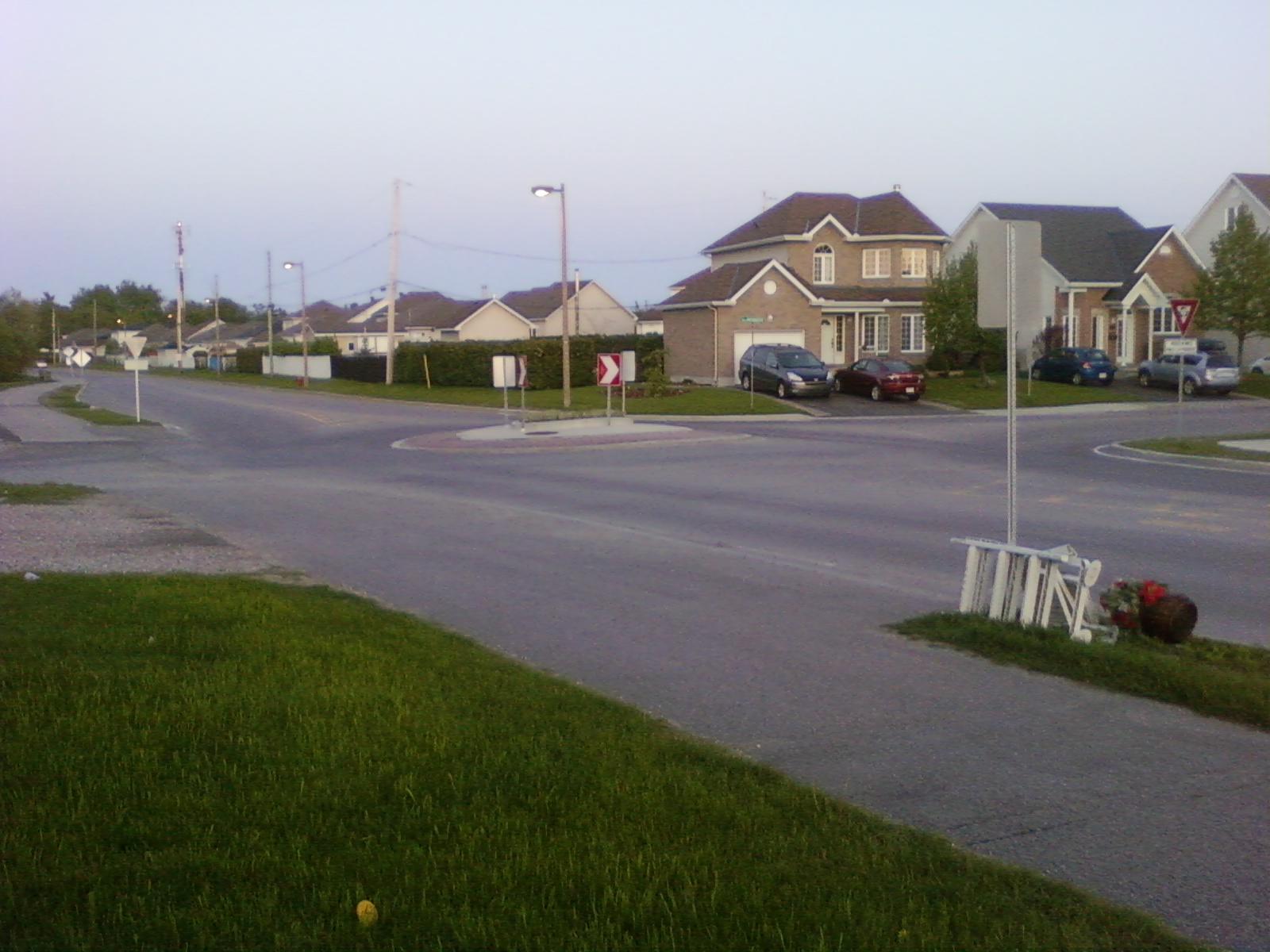 The Davidson West and Nobert Streets Roundabout The Davidson West and Nobert Streets Roundabout