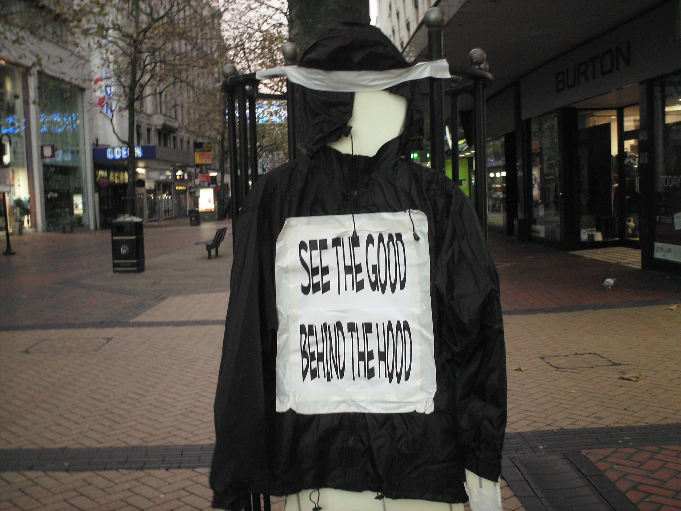 The campaign launch in central Birmingham