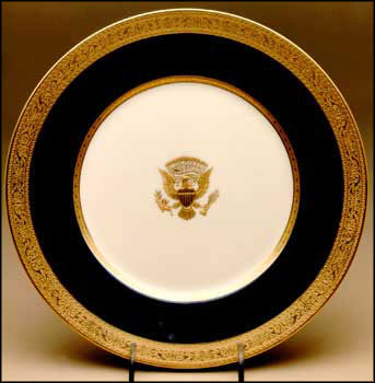 260 px|The Wilson service - first American made china service.