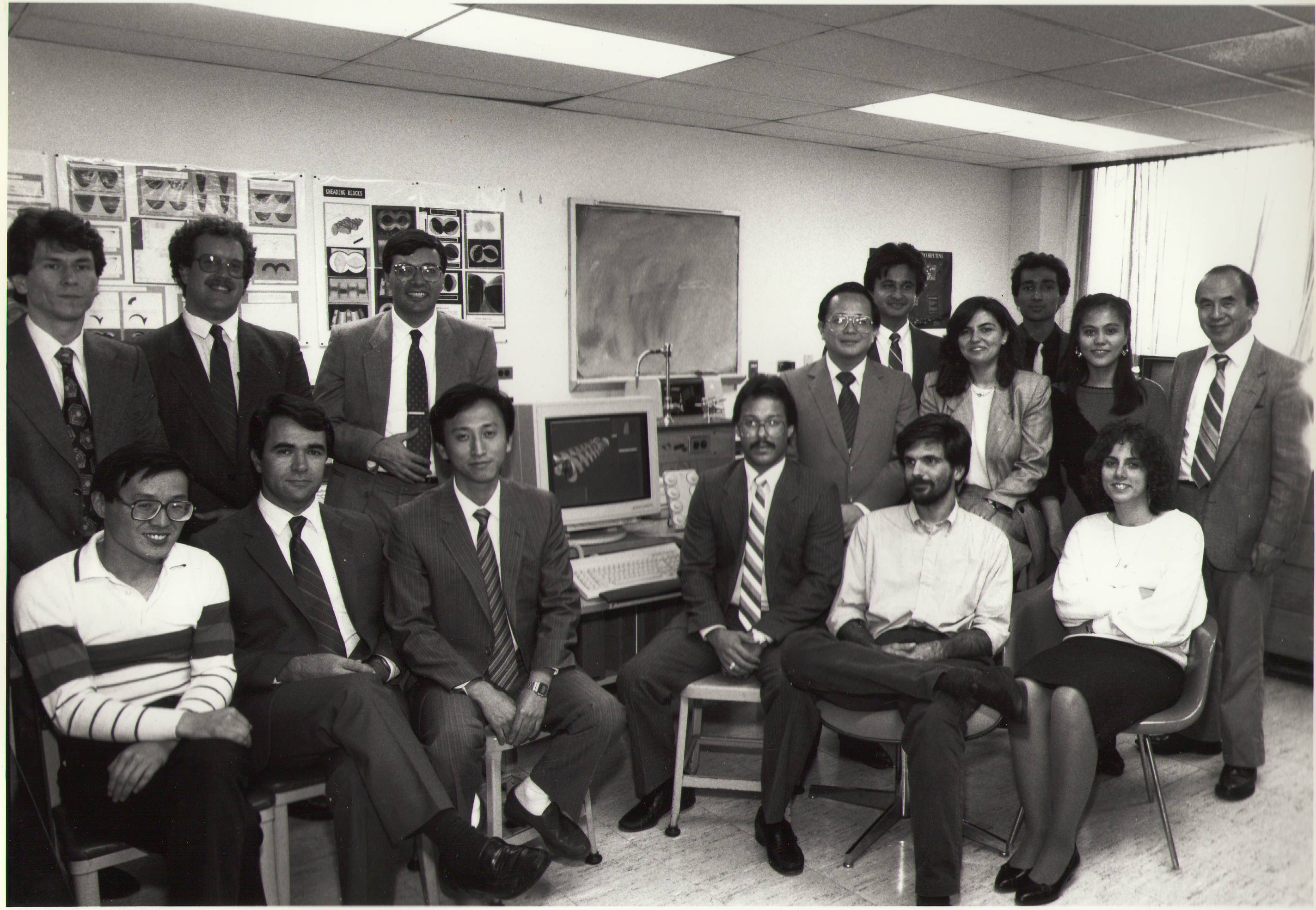 Dr. D. Kalyon and Colleagues, Highly Filled Materials Institute in 1989
