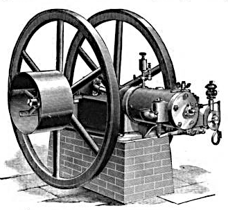 Lambert gasoline stationary engine, 1895
