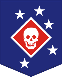 Insignia of Edson's Raiders, the 1st Raider Battalion, 1942-1944
