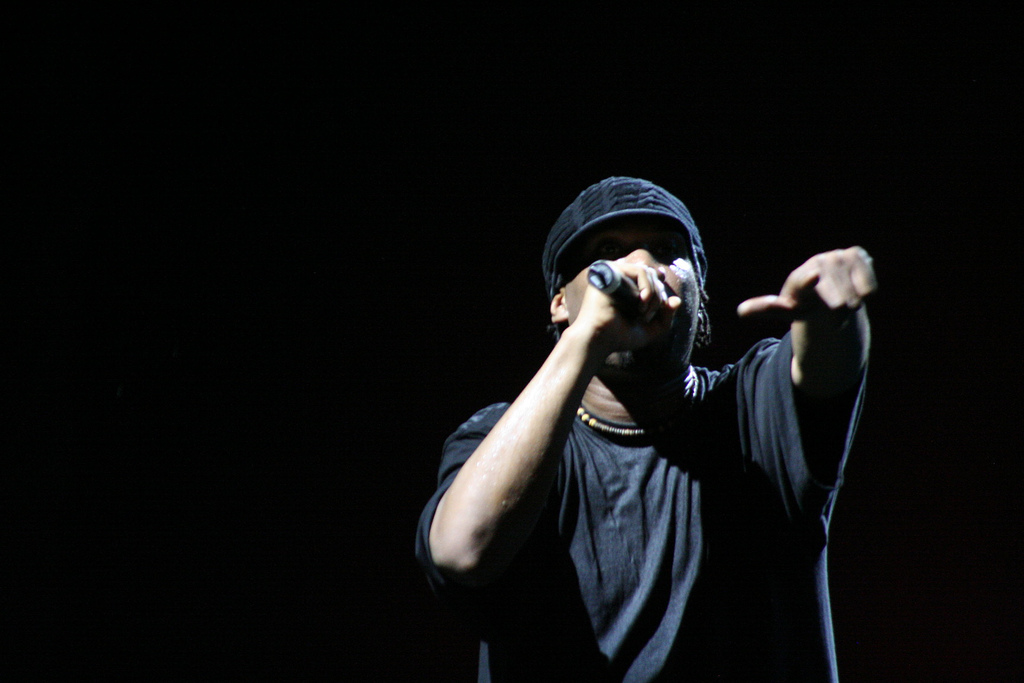 MC KRS-One, the originator of the phrase.