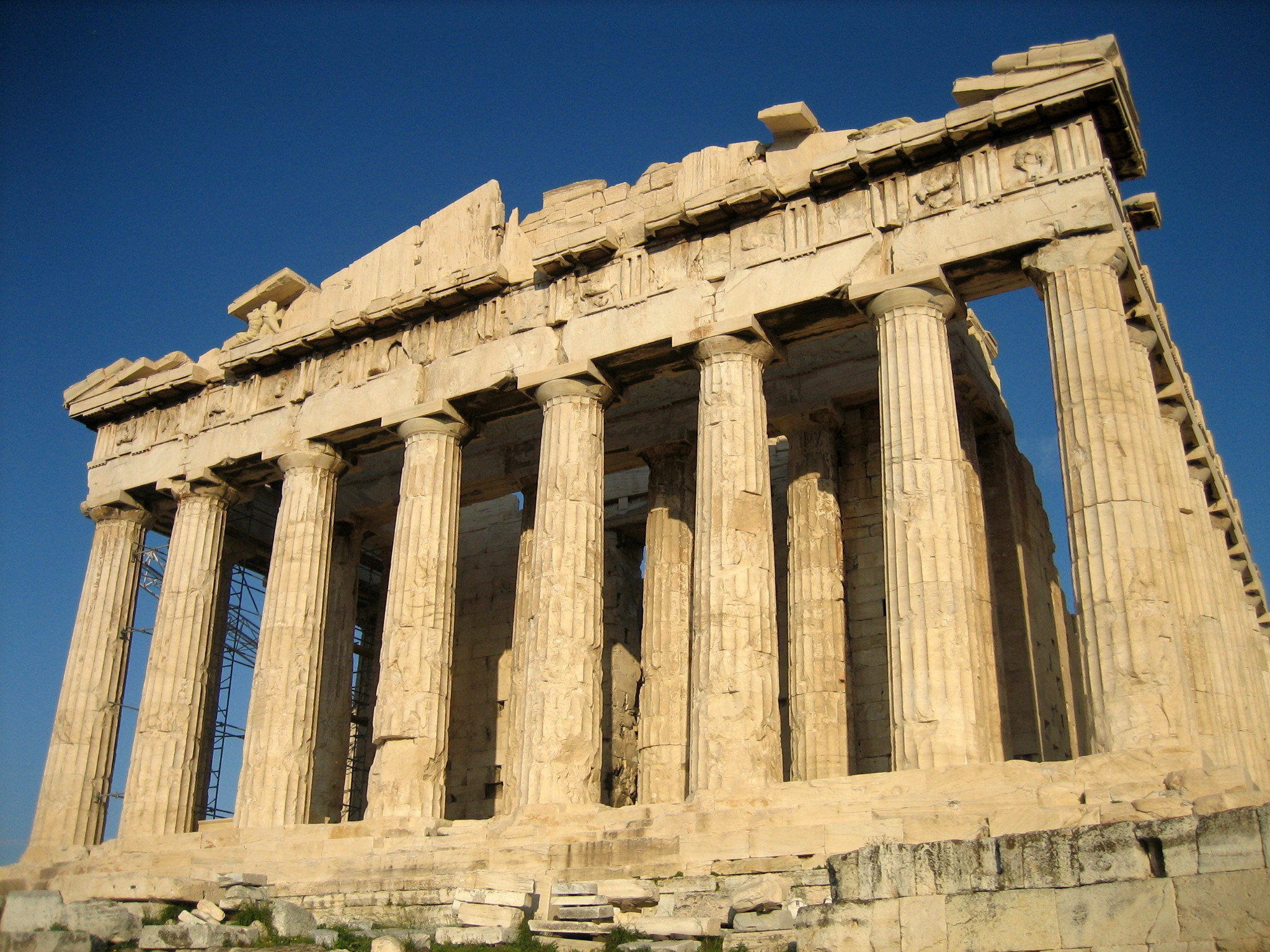 The Parthenon is one of the many stops on UD's Greece trip.